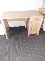 Amazon oak effect eiken bureau, computerdesk, buro, solide, Huis en Inrichting, Bureaus, Ophalen of Verzenden, Zo goed als nieuw