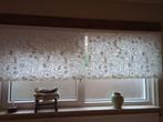 3 Ikea rolgordijnen (wit met print), Ophalen, 100 tot 150 cm, Wit, Zo goed als nieuw