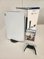 PlayStation 5 (Disc-versie) + Battlefield 6, Spelcomputers en Games, Spelcomputers | Sony PlayStation 5, Ophalen, Zo goed als nieuw
