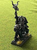 Sorcerer of Chaos on Chaos Steed - WH Fantasy - AoS - Metal, Gebruikt, Figuurtje(s), Warhammer, Ophalen of Verzenden