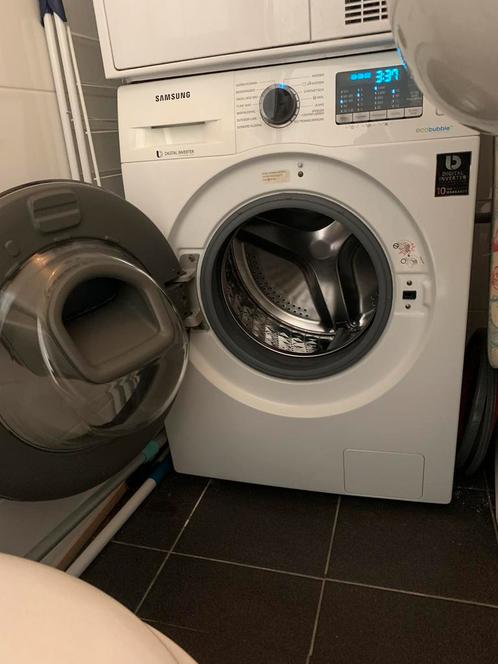 Samsung wasmachine met addwash, Witgoed en Apparatuur, Wasmachines, Gebruikt, Voorlader, 8 tot 10 kg, 85 tot 90 cm, 1200 tot 1600 toeren