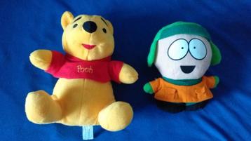 pluchen speelgoed: beer en pop. beschikbaar voor biedingen