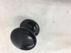 Deurknoppen, kast knoppen, deur knop van Philips zwart nr 4, Ophalen of Verzenden