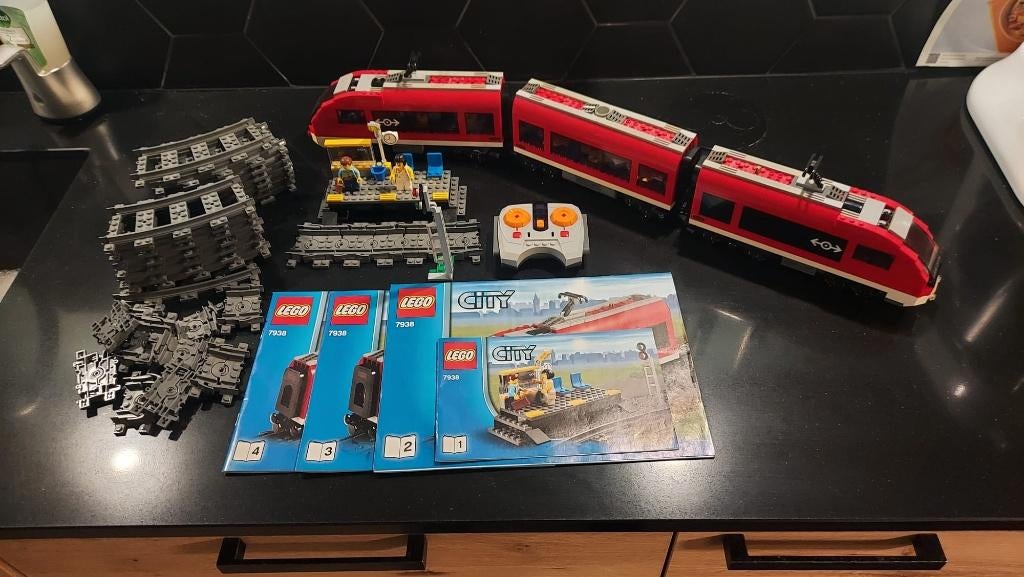 Lego Passagierstrein 7938, Ophalen of Verzenden, Gebruikt, Complete set, Lego