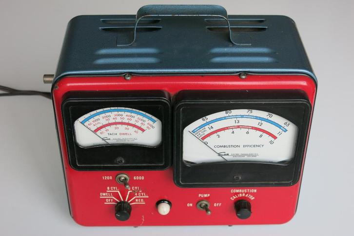 Sun Combustion Tach Tester (voor de man cave), Doe-het-zelf en Verbouw, Meetapparatuur, Gebruikt, Overige meters, Ophalen of Verzenden