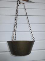 Koperen hangpot bloempot, Gebruikt, Rond, Binnen, Ophalen of Verzenden