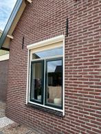 Nieuw Crème Elektrisch Screen - 216cm Hoog, Doe-het-zelf en Verbouw, Rolluiken, Ophalen, 200 cm of meer, Crème of Beige, Nieuw