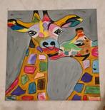 Schilderij (wanddeoratie) Giraffen, Ophalen of Verzenden
