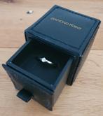 Diamond point, 14 karaat witgouden ring met diamanten, Sieraden, Tassen en Uiterlijk, Ringen, 18 tot 19, Goud, Ophalen of Verzenden