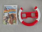 Madagascar Kartz met Stuurtje Wii, Racen en Vliegen, Ophalen of Verzenden, Zo goed als nieuw, 3 spelers of meer
