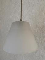 Art deco jaren 30 stijl hanglamp, Huis en Inrichting, Lampen | Hanglampen, Ophalen, Zo goed als nieuw, Glas, Minder dan 50 cm