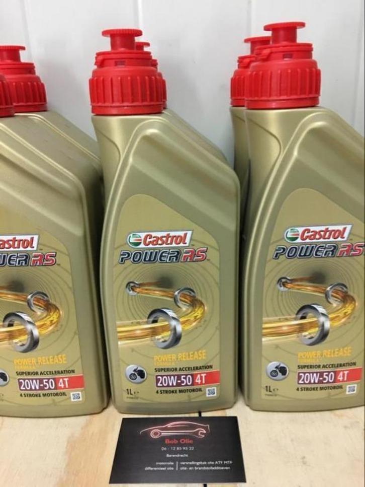 4L | 20W50 4T Castrol Power RS 20W50 4T semi-semithetic, Motoren, Accessoires | Onderhoudsmiddelen, Ophalen