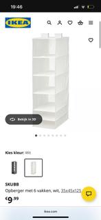 Ikea skubb opberger wit, Huis en Inrichting, Kasten | Kledingkasten, Ophalen of Verzenden, Zo goed als nieuw, 25 tot 50 cm, Minder dan 100 cm