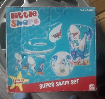 baby shark zwem set         little shark       zwembandjes beschikbaar voor biedingen