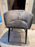 Set of 4 Modern Velvet Dining Chairs – 2 Green & 2 Grey, Ophalen, Overige materialen, Overige kleuren, Zo goed als nieuw