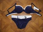 Voorgevormde beugel bikini Nickey Nobel maat 38 cup C, Nickey Nobel, Blauw, Bikini, Ophalen of Verzenden