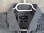 Boss overhemd, Ophalen of Verzenden, Zo goed als nieuw, Grijs, Halswijdte 43/44 (XL)