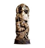 Prachtig beeldje Noorse god Odin (20cm), Verzamelen, Ophalen of Verzenden, Nieuw, Religie