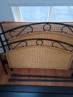 Twijfelaar bed, Ophalen, Overige materialen, Zwart, 140 cm