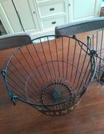 🧄🥔🧅 BROCANTE AARDAPPELMAND & UIEN- KNOFLOOKMAND 🧅🥔🧄, Ophalen, Rond, Overige materialen