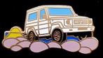 Mercedes-Benz G serie pin- wit emaille, Verzenden, Nieuw, Transport, Speldje of Pin