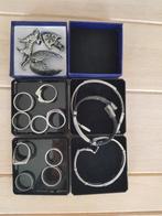 Collectie van Staal L316 rvs t.w.v €175, Sieraden, Tassen en Uiterlijk, Ringen, 20 of groter, IJzer of Staal, Ophalen of Verzenden