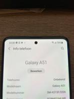 Samsung galaxy A51, Telecommunicatie, Mobiele telefoons | Samsung, Zwart, Ophalen of Verzenden, Zo goed als nieuw, 128 GB