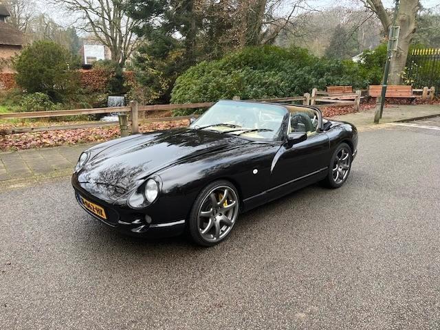 TVR Chimaera 4L RHD bj 1994 Zwart, Auto's, Overige Auto's, Particulier, Benzine, Cabriolet, Geïmporteerd, Zwart, Ophalen
