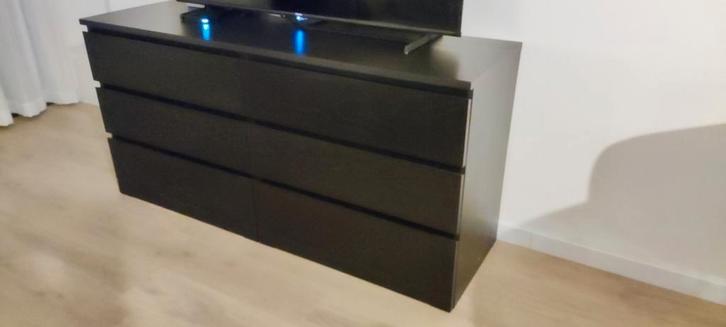 IKEA Malm dresser, Huis en Inrichting, Slaapkamer | Stapelbedden en Hoogslapers, Zo goed als nieuw, Stapelbed, Tweepersoons, Ophalen