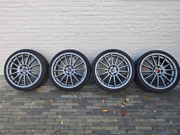 19 inch 5x112 tec breedset velgen met Michelin zomerbanden, Auto-onderdelen, Banden en Velgen, Banden en Velgen, Zomerbanden, 19 inch
