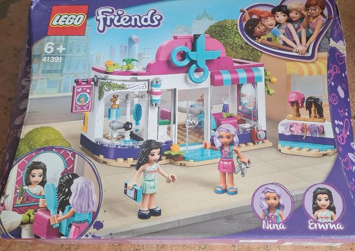 Lego Friends Heartlake City kapsalon 41391, Kinderen en Baby's, Speelgoed | Duplo en Lego, Gebruikt, Lego, Complete set, Ophalen of Verzenden