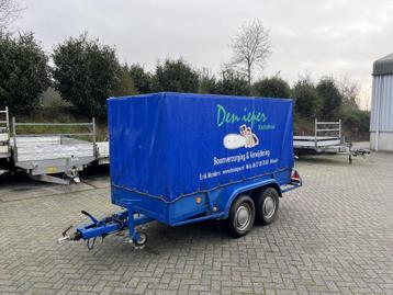 Henra Bakwagen met huif 300x130 cm 2000 kg bj 1997 aanhanger