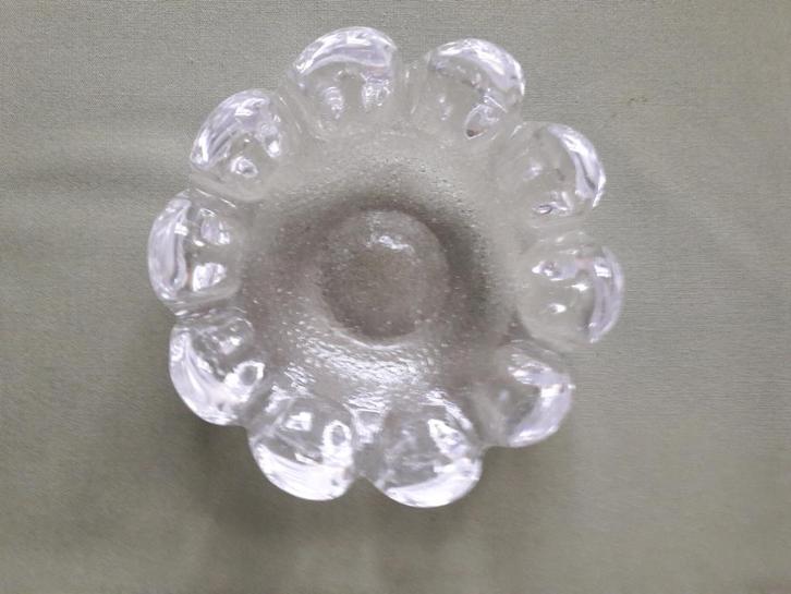 Kosta Boda zonnebloem waxinelicht / asbak, Antiek en Kunst, Antiek | Glas en Kristal, Ophalen of Verzenden