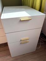 Archiefkastje op wielen, Huis en Inrichting, Ophalen, Kunststof, Gebruikt, 50 tot 100 cm