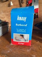 Knauf rotband 2,5 kilo, Doe-het-zelf en Verbouw, Overige Doe-het-zelf en Verbouw, Ophalen, Zo goed als nieuw
