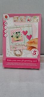 DecoTime 3D Wenskaart Set - Nieuw, Ophalen of Verzenden, Nieuw, Overige thema's, Overige typen