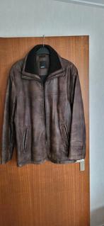 Donar leren jas, Kleding | Heren, Jassen | Winter, Maat 52/54 (L), Bruin, Ophalen of Verzenden, Donar