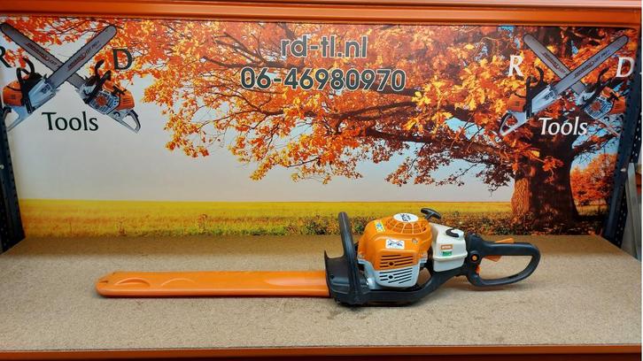 Stihl HS82T Heggenschaar 50cm dubbele messen HS 82 T ., Tuin en Terras, Heggenscharen, Gebruikt, Benzine, Ophalen of Verzenden