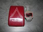 pontiac rode led cijfer quartz horloge  1977/80, Sieraden, Tassen en Uiterlijk, Horloges | Heren, Overige merken, Gebruikt, Staal