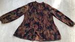 Vintage Paisley Blouse - Maat XL, Kleding | Dames, Blouses en Tunieken, Ophalen of Verzenden, Zo goed als nieuw, Maat 46/48 (XL) of groter