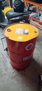 Shell olie ton 200liter, Ophalen, Zo goed als nieuw