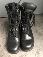 Legerkistjes 235M zwart maat37 veterboots, Ophalen of Verzenden, Zo goed als nieuw, Zwart