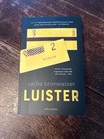 Luister - Sacha Bronwasser, Ophalen of Verzenden, Zo goed als nieuw, Nederland