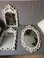 3 spiegels brocante, Ophalen, Minder dan 50 cm, Zo goed als nieuw, Minder dan 100 cm
