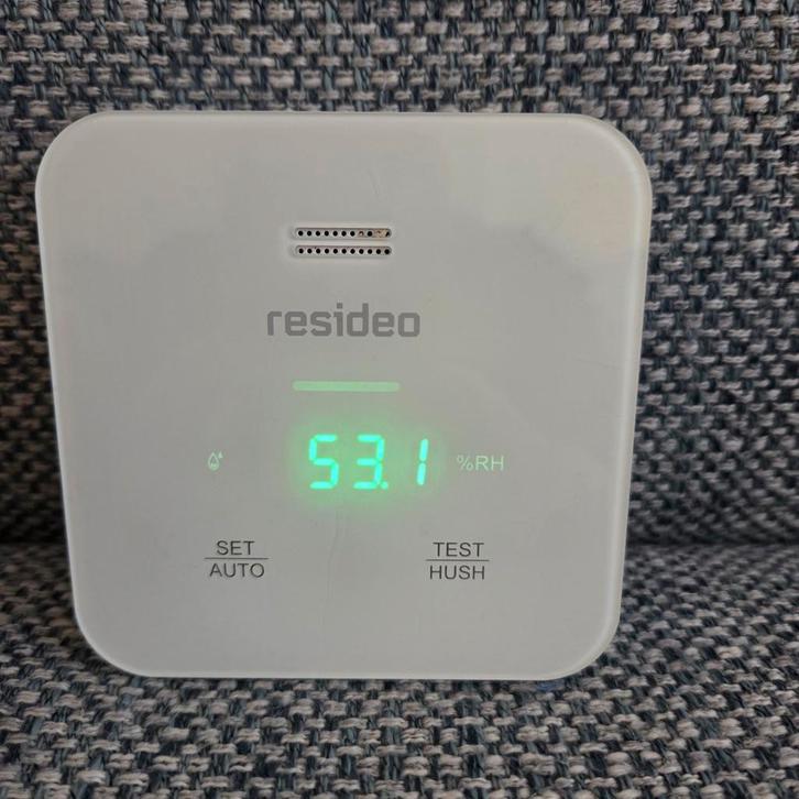 Resideo CO2 meter koolstofdioxide, Doe-het-zelf en Verbouw, Meetapparatuur, Zo goed als nieuw, Overige meters, Ophalen of Verzenden