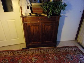 ANTIEK BIEDERMEIJER KASTJE 93CM H/PENANTKASTJE/MEIDENKASTJE beschikbaar voor biedingen