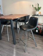 Hoge SFEER tafel met 4 stoelen, Ophalen, Gebruikt, 50 tot 100 cm, 150 tot 200 cm