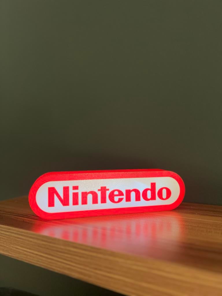 Nintendo Lichtbak - Perfect voor de Gamekamer!, Ophalen of Verzenden, Nieuw, Lichtbak of (neon) lamp