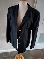 Dames jas blazer marine met embleem, Kleding | Dames, Ophalen of Verzenden, Zo goed als nieuw, Maat 42/44 (L), Blauw