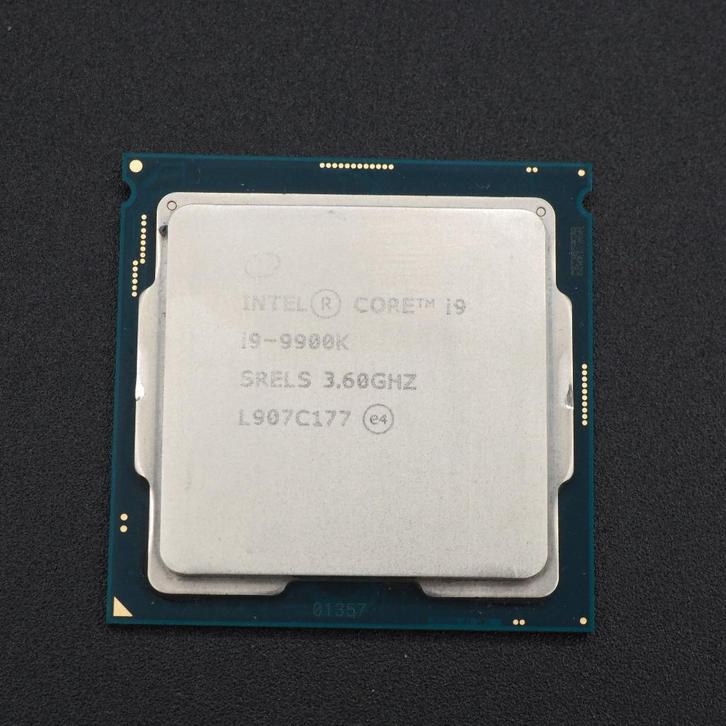 Intel I9-9900K 3,60GhZ 8 Cores 16 Threads Socket 1151, Computers en Software, Processors, Zo goed als nieuw, 8-core, 3 tot 4 Ghz